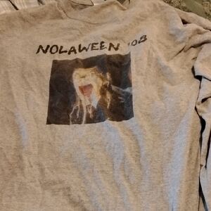 Vintage Widespread Panic New Orleans Halloween 08 Nolaween Large Tshirt Excellen